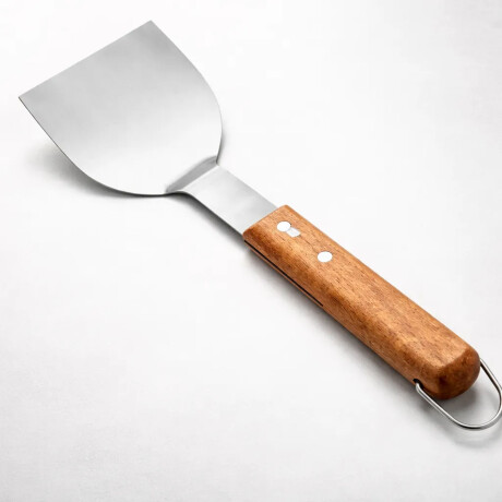Espátula Para Hamburguesas Parrilla 31cm Acero Inoxidable Natural