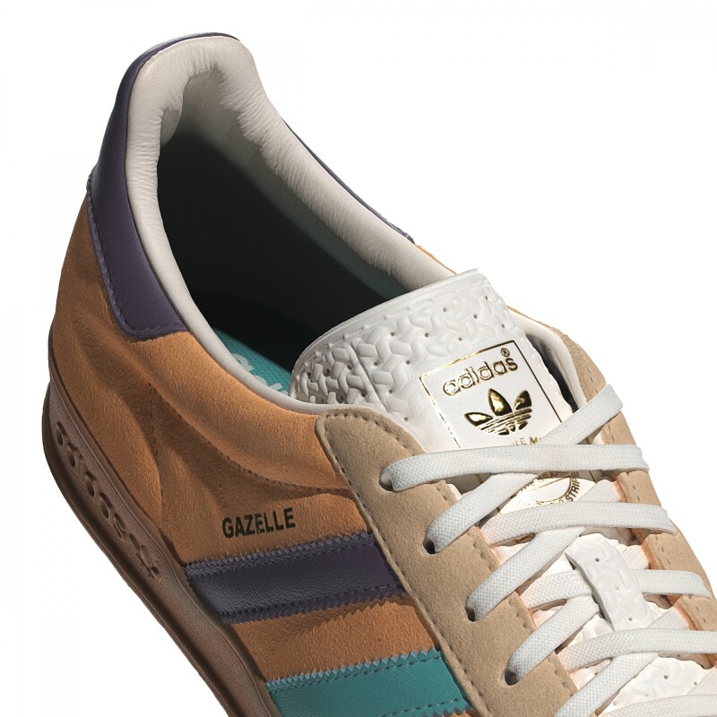 Championes Gazelle Indoor de Hombre Naranja