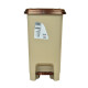 Tarro de residuos 15L con pedal BEIGE