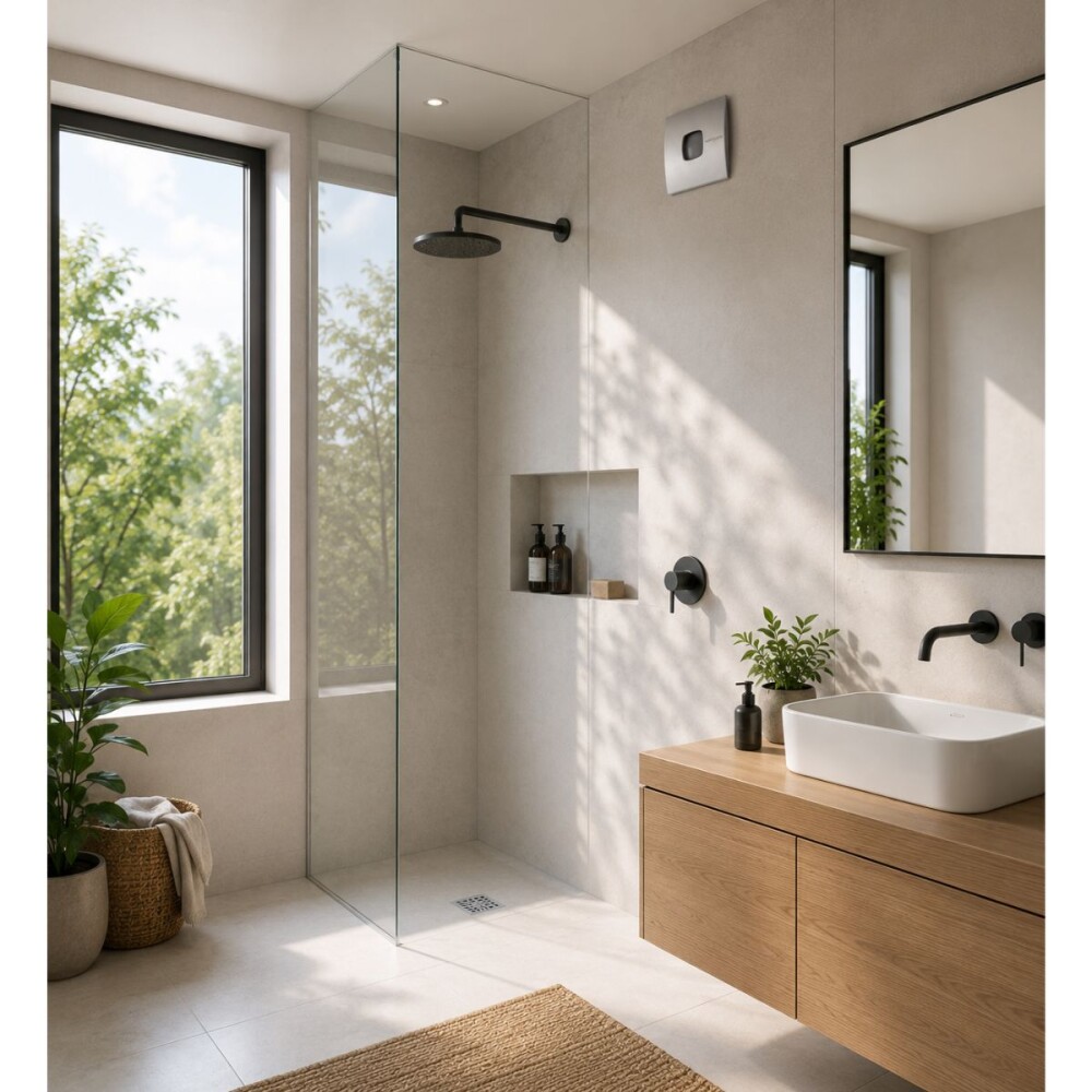 Extractor de baño Silentis 12 inox. (120mm) Extractor De Baño Silentis 12 Inox. (120mm)
