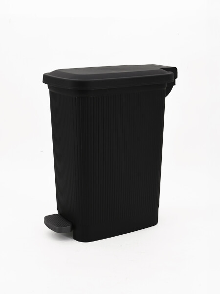 PAPELERA 7 LITROS NEGRO