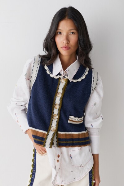 PRE VENTA CHALECO CUTIE Azul