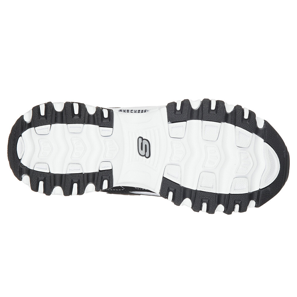 Zapatillas Skechers DLites Biggest Fan Mujer Black/White