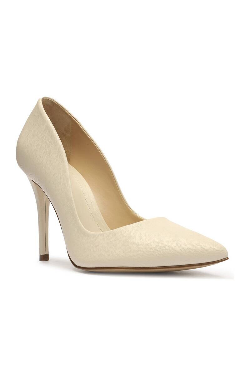 ZAPATO TACO ALTO BEIGE 