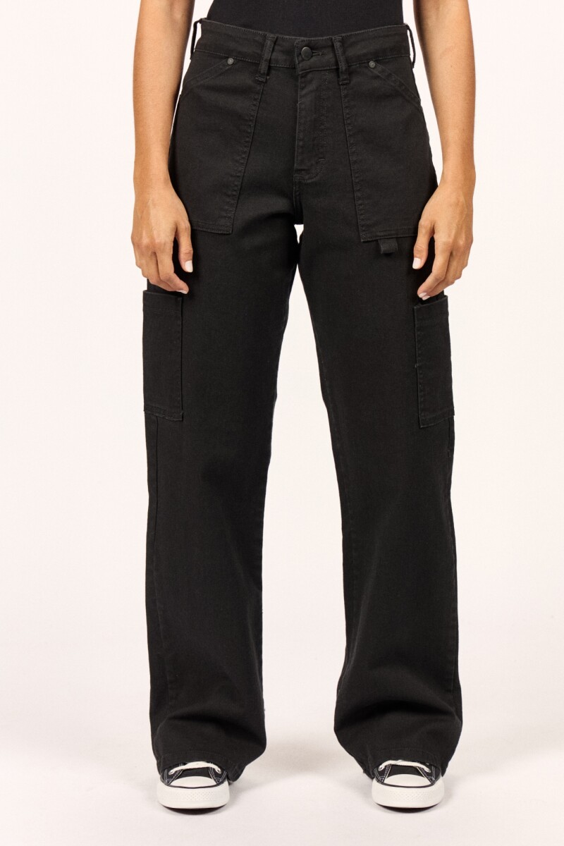PANTALON LEIA BLACK CARPENTER J-negro