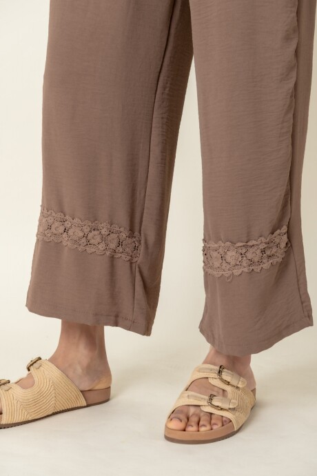 PANTALON SENECIO Marrón