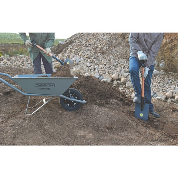 Pala corazón liviana con puño de pvc -TRAMONTINA TN1250