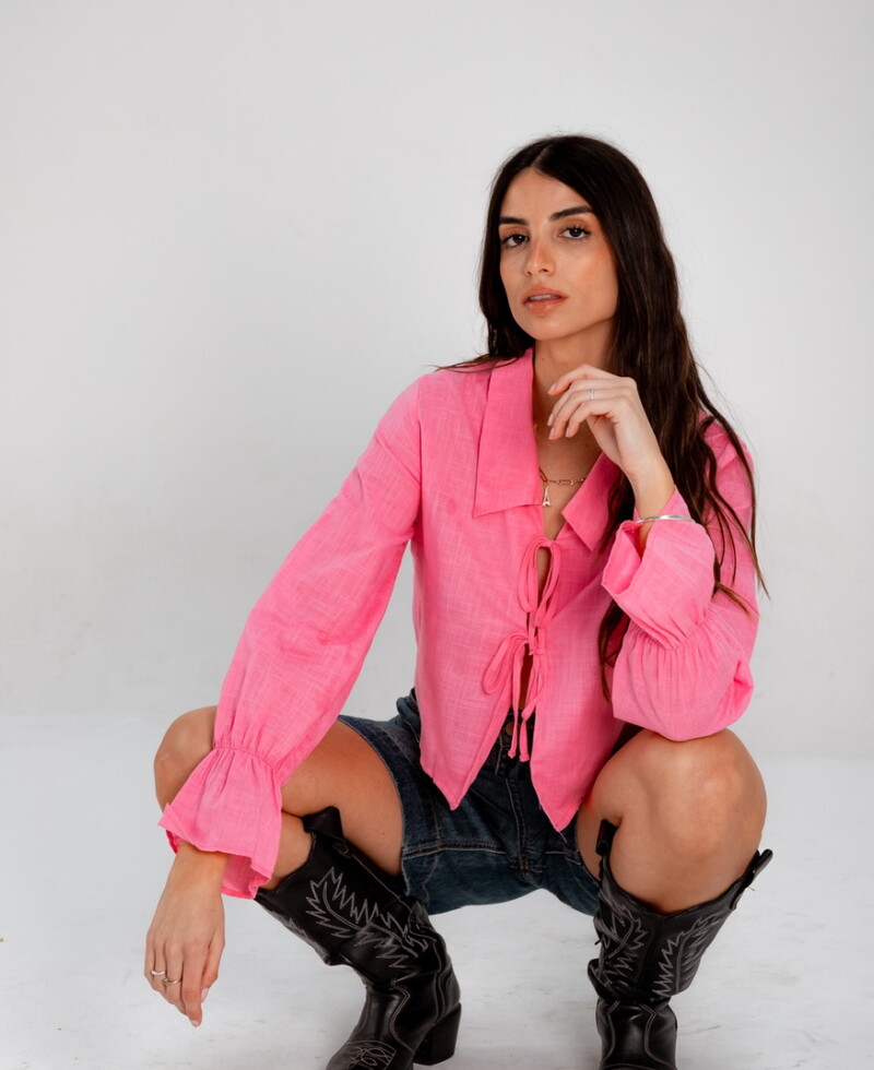 Camisa Julieta fucsia