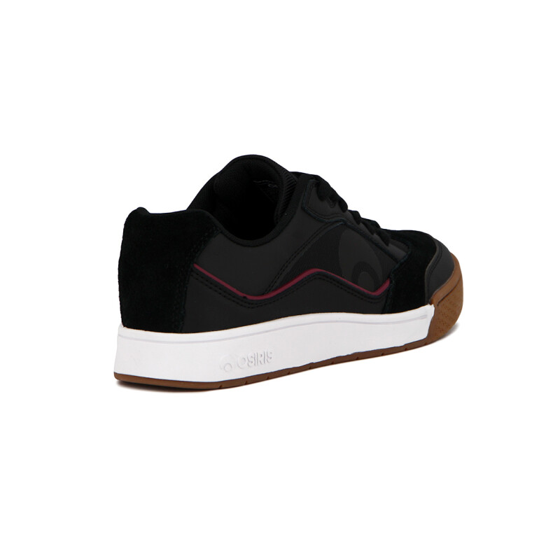 Osiris Zapatilla Hombre Casual Carrera- Black Negro