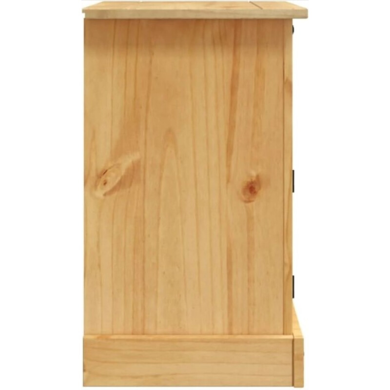 Mesa de Luz Grande Estilo Mexicano 1 Puerta 1 Cajon CERA NATURAL Mesa de Luz Grande Estilo Mexicano 1 Puerta 1 Cajon CERA NATURAL