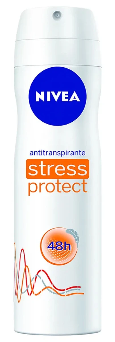 DESODORANTE NIVEA AEROSOL FEMENINO STRESS PROTECT 150ML 