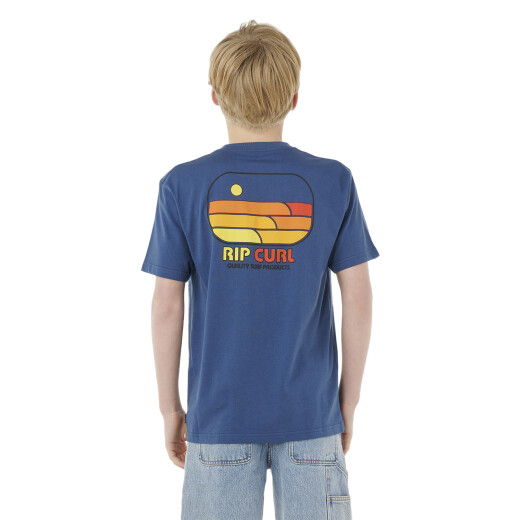 Remera Rip Curl Surf Revival Lined Up - Niño Remera Rip Curl Surf Revival Lined Up - Niño