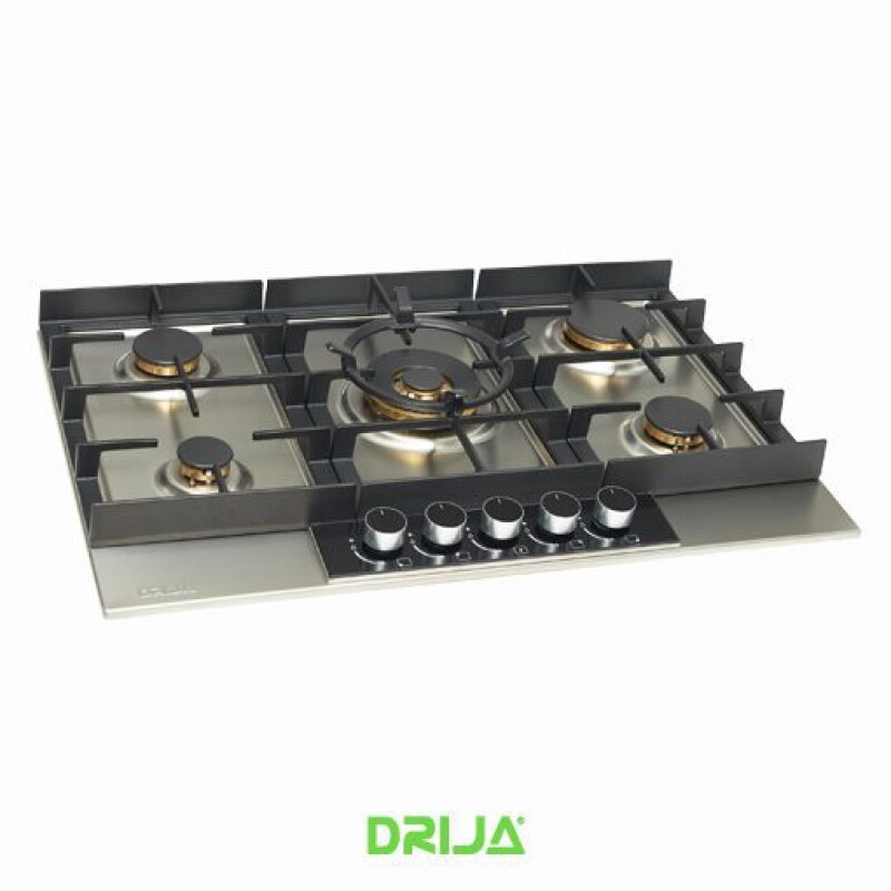 ESTUFA EMPOTRABLE DRIJA, 30''-76 CM, 5 QUEMADORES SELLADOS, A GAS 001