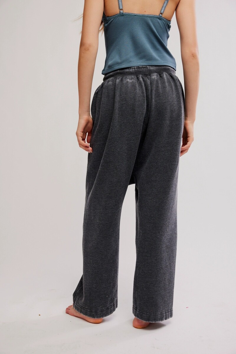 SLOW IT DOWN HAREM PANT Negro