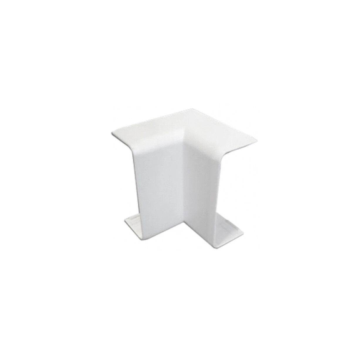 Codo interno blanco para ducto 100x50mm - TA5081 