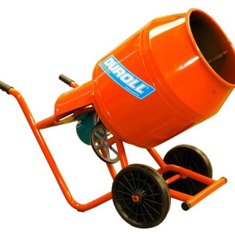 HORMIGONERA 130 LTS. DUROLL RUEDA MACIZA Sin color