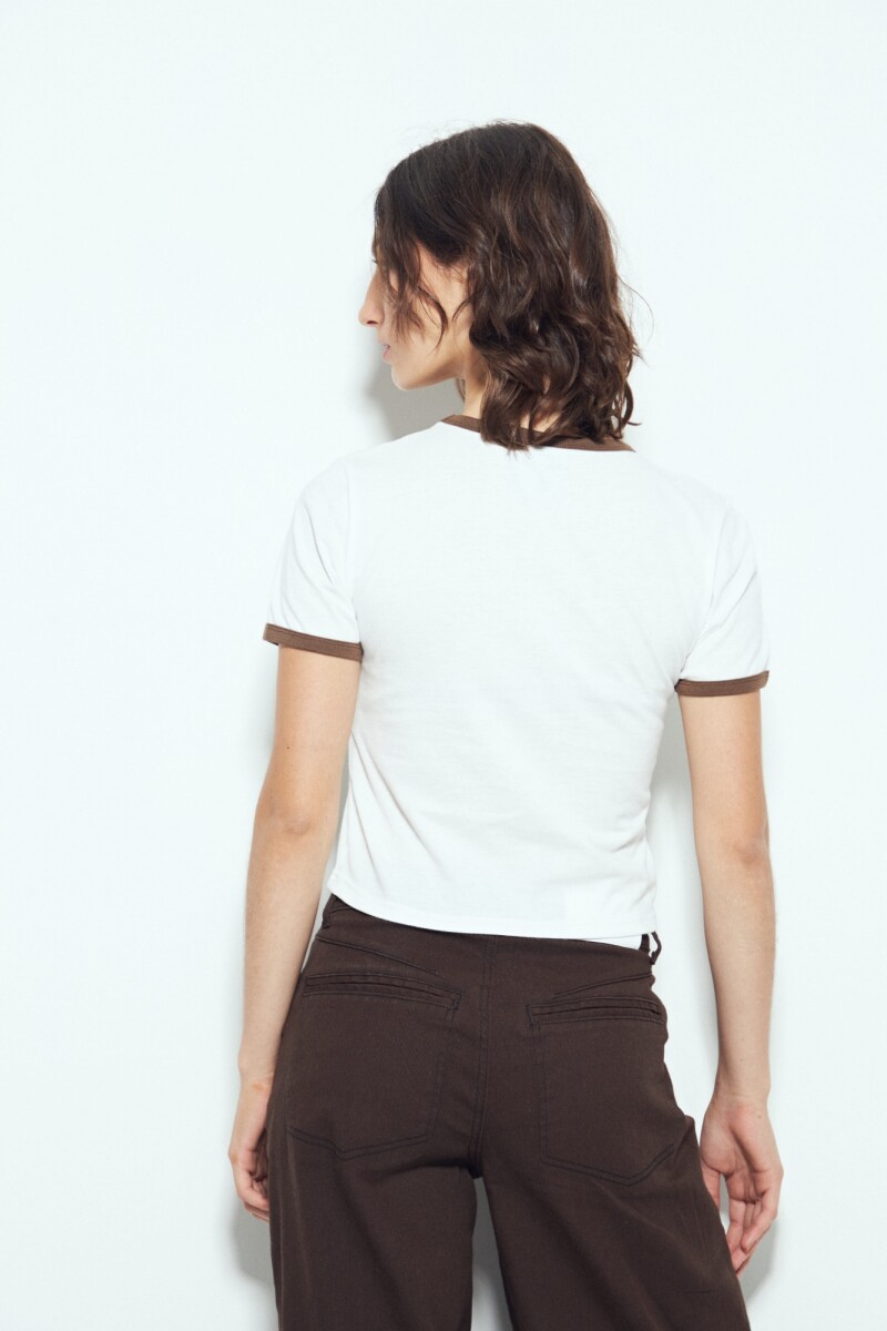 REMERA LAGUNARIA Blanco