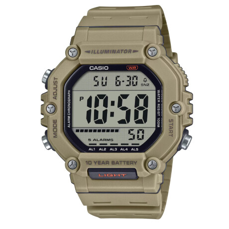 Reloj CASIO AE1600H-5AVDF Resina Verde Esfera 50mm 0