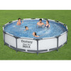 Alberca Estructural Redonda Bestway De 6473 Litros Gris Alberca Estructural Redonda Bestway De 6473 Litros Gris