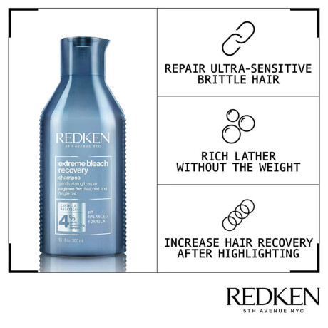Redken Shampoo Extreme Bleach Recovery 300 ml Redken Shampoo Extreme Bleach Recovery 300 ml