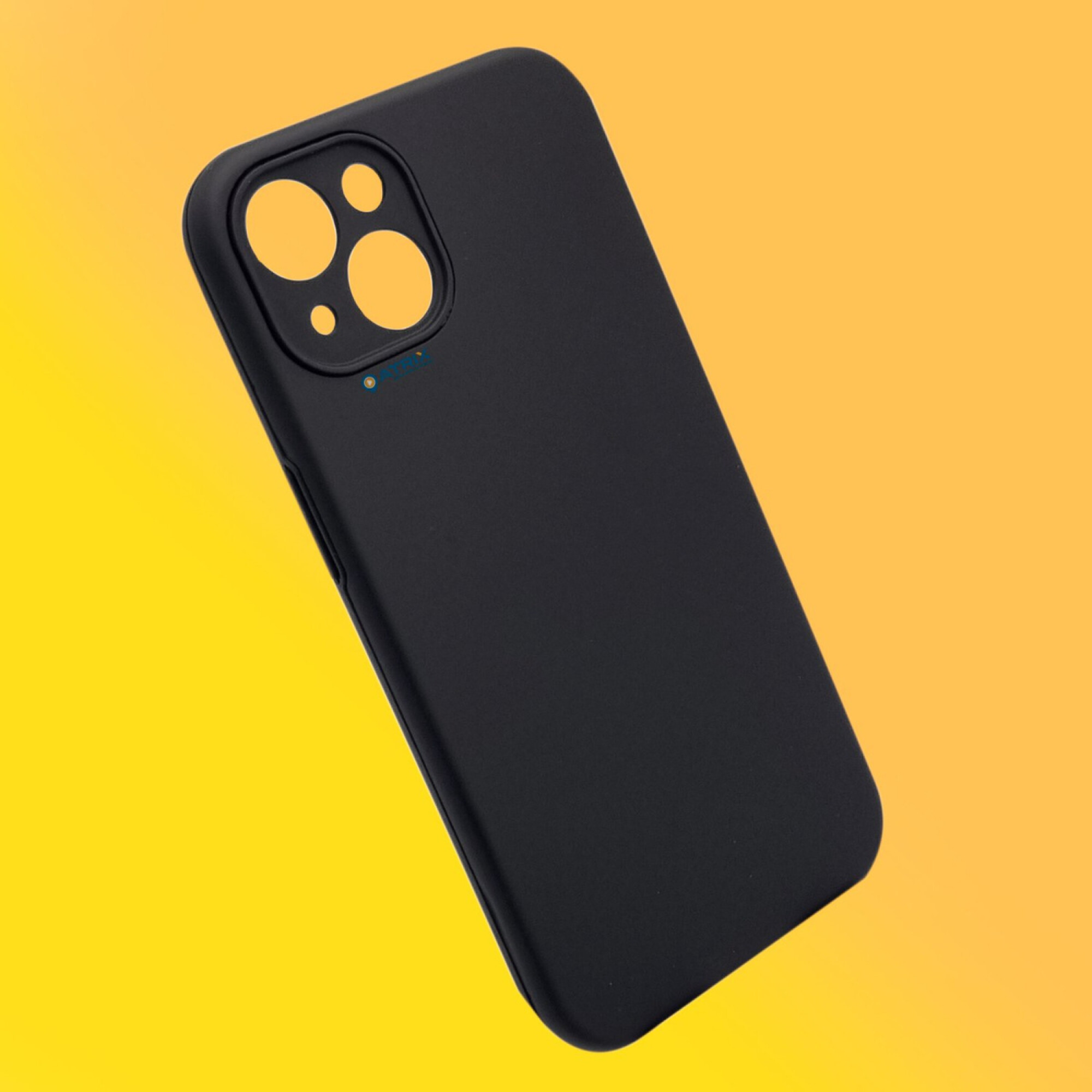 Coverzs Coverzs Funda silicona con cuerda iPhone 13 Pro (amarillo)