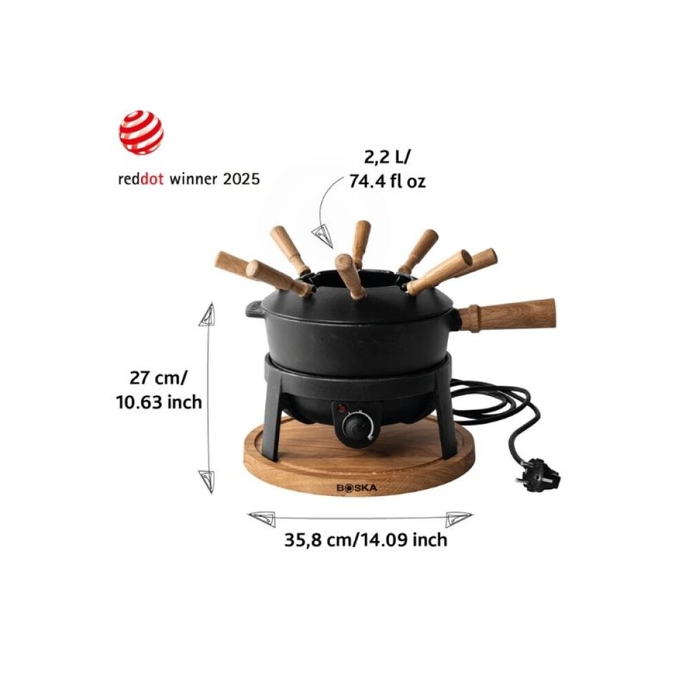 BOSKA ELECTRIC FONDUE SET PRO BOSKA ELECTRIC FONDUE SET PRO