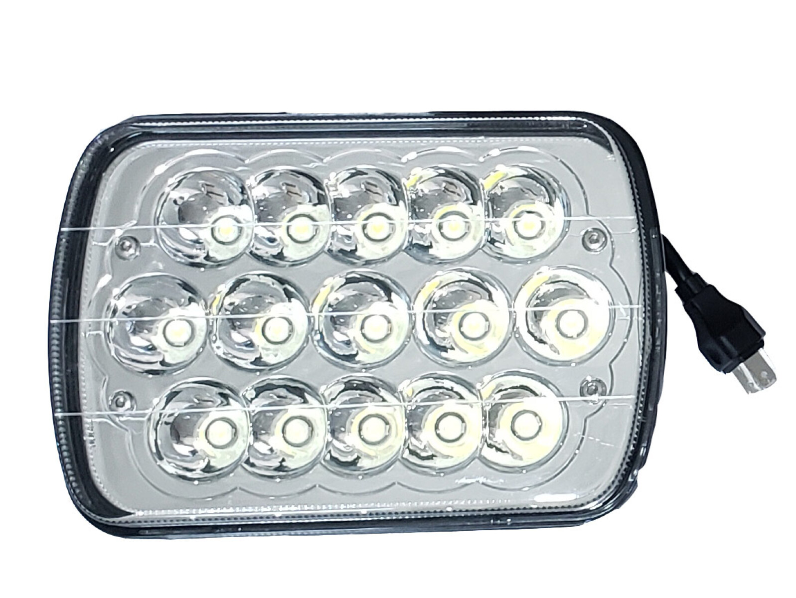 SEMIOPTICAS - RECTANGULAR 7X6 PULG 15 LED 12-24V DUNCAN 