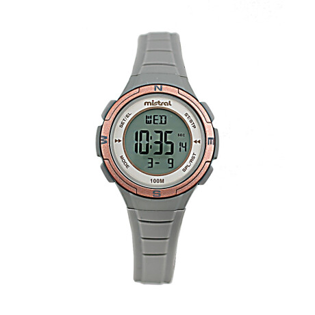 Reloj Mistral Deportivo Silicona Blanco 0