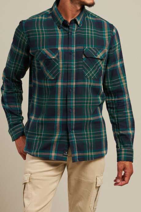 CAMISA PIER POLANCO Verde Oscuro