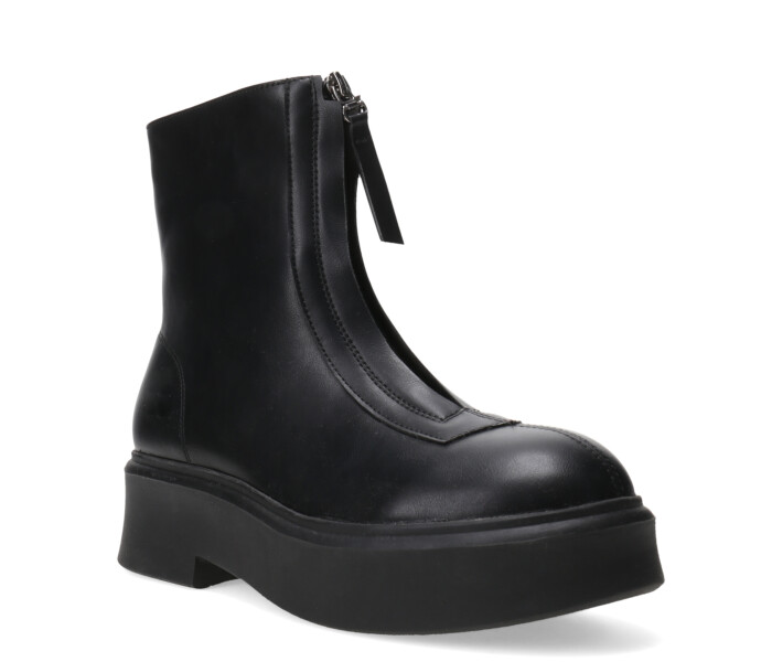 Bota KIMAKA chelsea con cierre Black