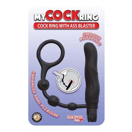 My Cock Ring con Plug Anal Blaster My Cock Ring con Plug Anal Blaster