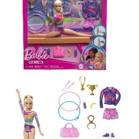 Figura Muñeca Barbie Gimnasta Olímpica 001