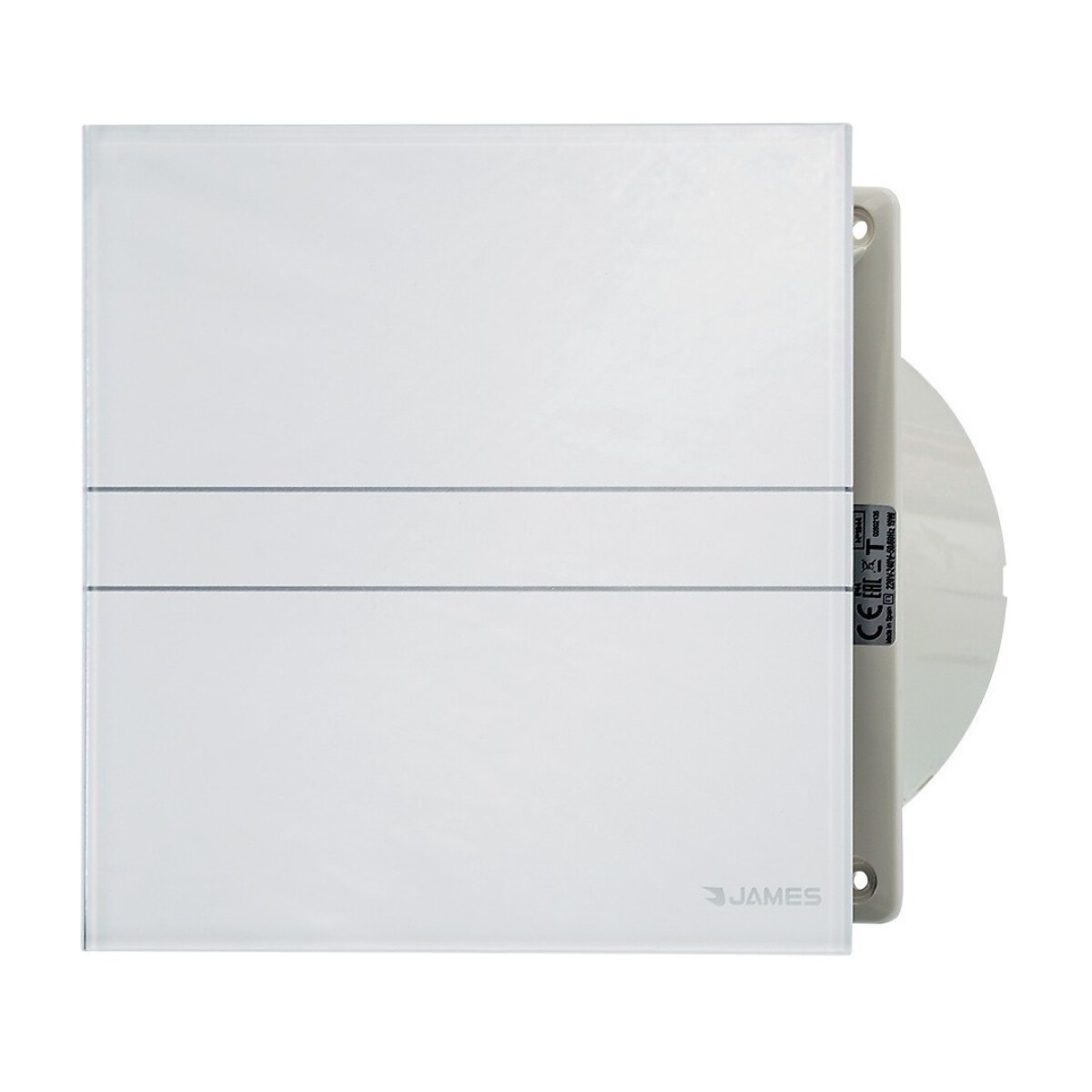 Extractor James De Baño Frente De Vidrio Ej 200vt Color Blanco 