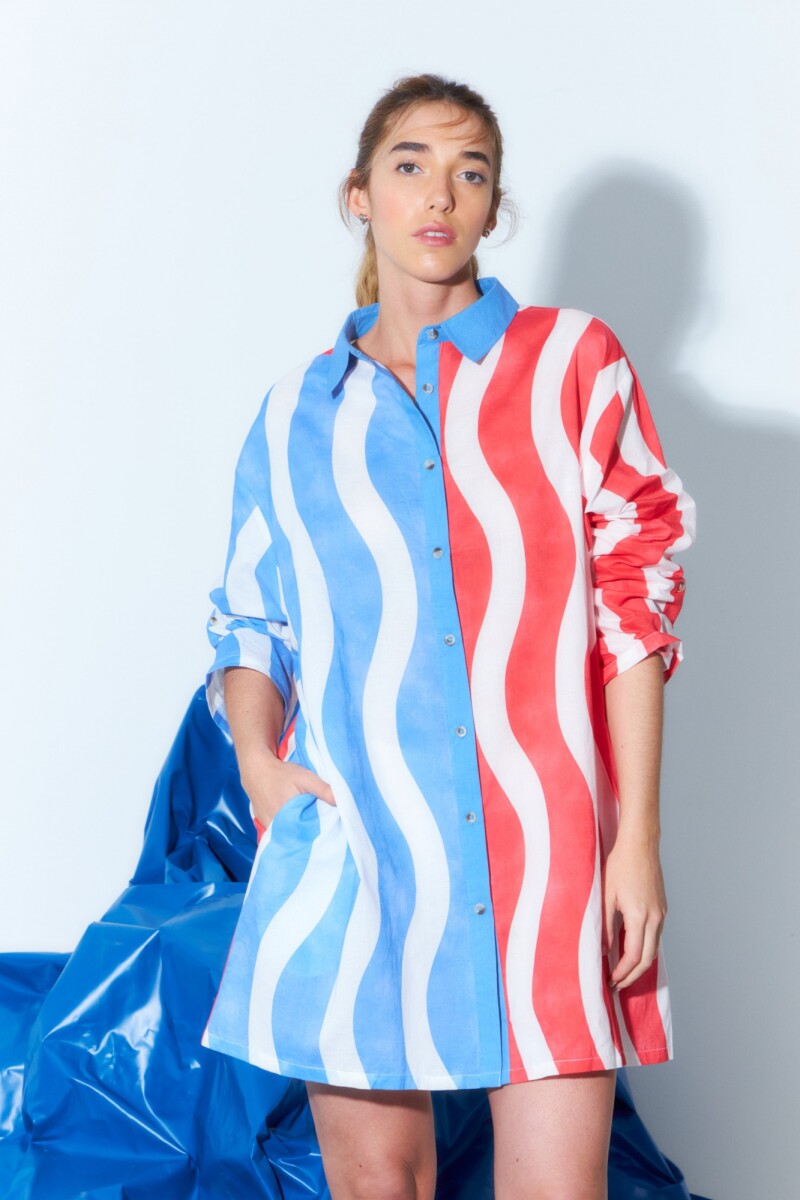 Túnica estampada - multicolor 