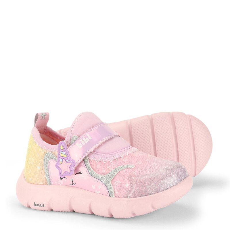 Championes de Niña Bibi Energy Baby C/Velcro Rosado Brillante