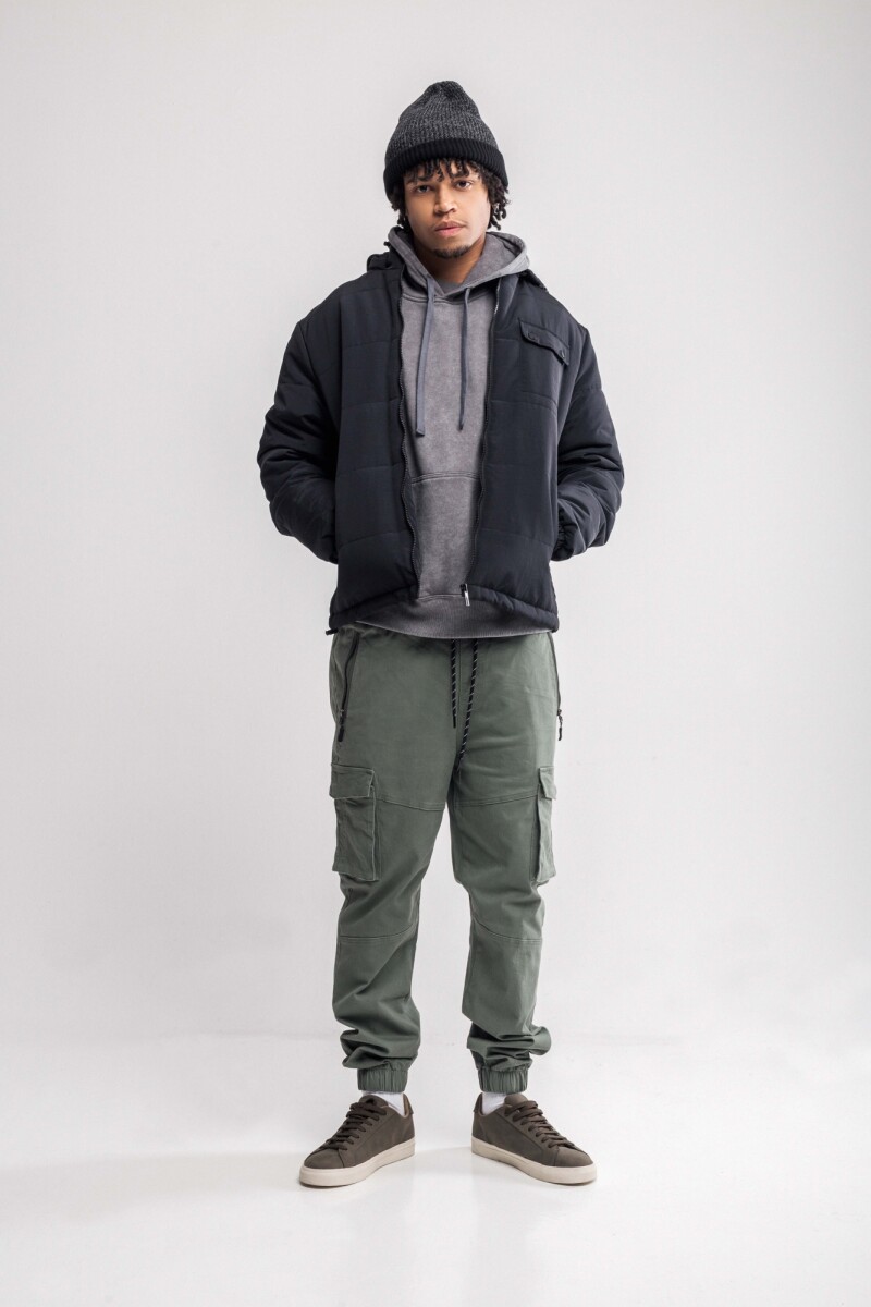 Pantalón de gabardina Pontevedra Verde militar