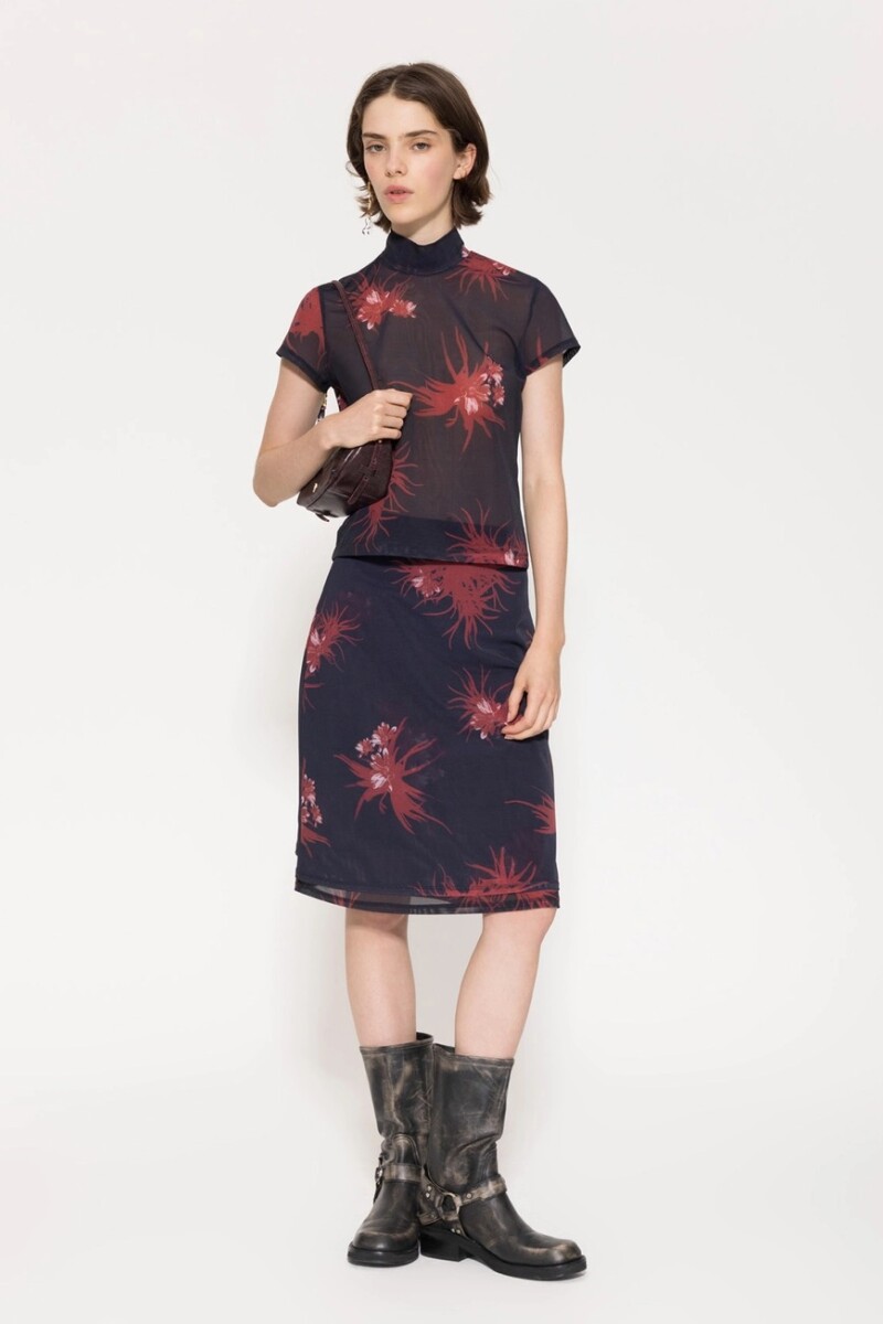 POLLERA ASIA Negro