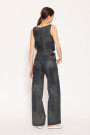 JEANS LINA COATED Azul
