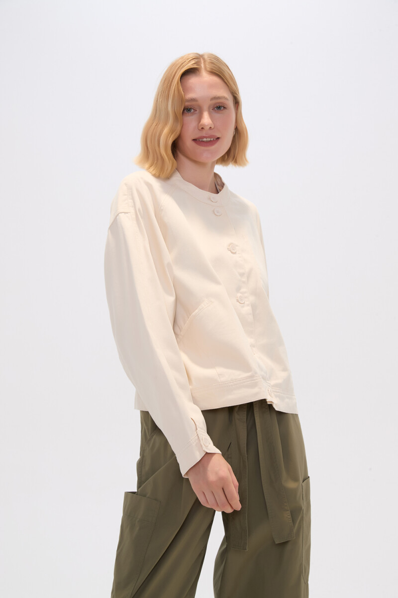 Chaqueta Maccai - Crudo / Natural 