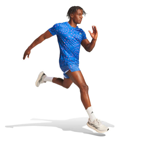 Remera Run It Aeroready Tee de Hombre Multicolor