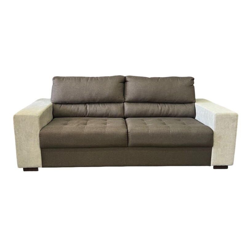 SOFA 3 CUERPOS EN TELA COMBINADA SOFA 3 CUERPOS EN TELA COMBINADA