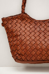 Noble Leather Bag Camel