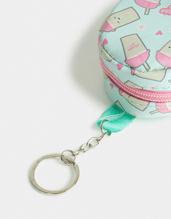 Llavero Llavero Y Charm De Mochila "matcha Girly" - Acqua Claro