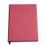 AGENDA ABEZETA 211 CLASICA MEDIUM TAPA FUNDA SEMANA A LA VISTA COLOR ROSADO