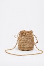 BOLSO MINI TRENZADA Oro