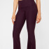 Leggings Flare Cloud Jersey Foldover Mujer Oxblood Heather