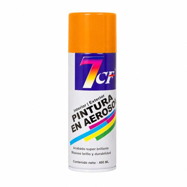 ESMALTE AEROSOL BRILLANTE 7CF 400ml. Amarillo Deep Yellow 31
