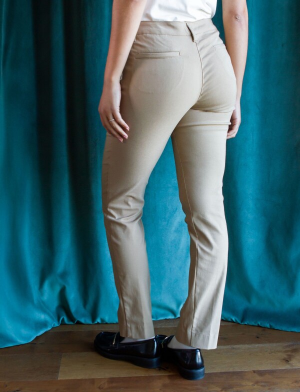 Pantalon Slim BEIGE