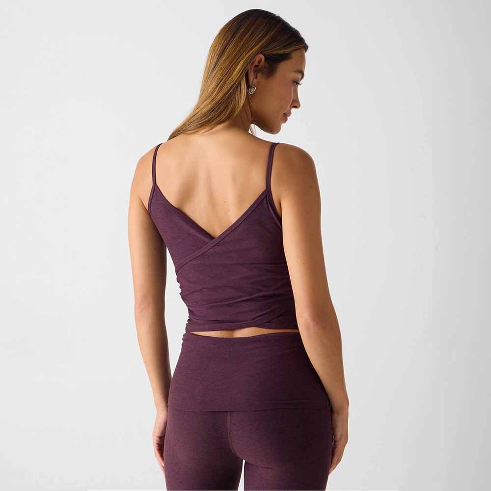 Top Reversible Whisper Crossover Mujer Oxblood
