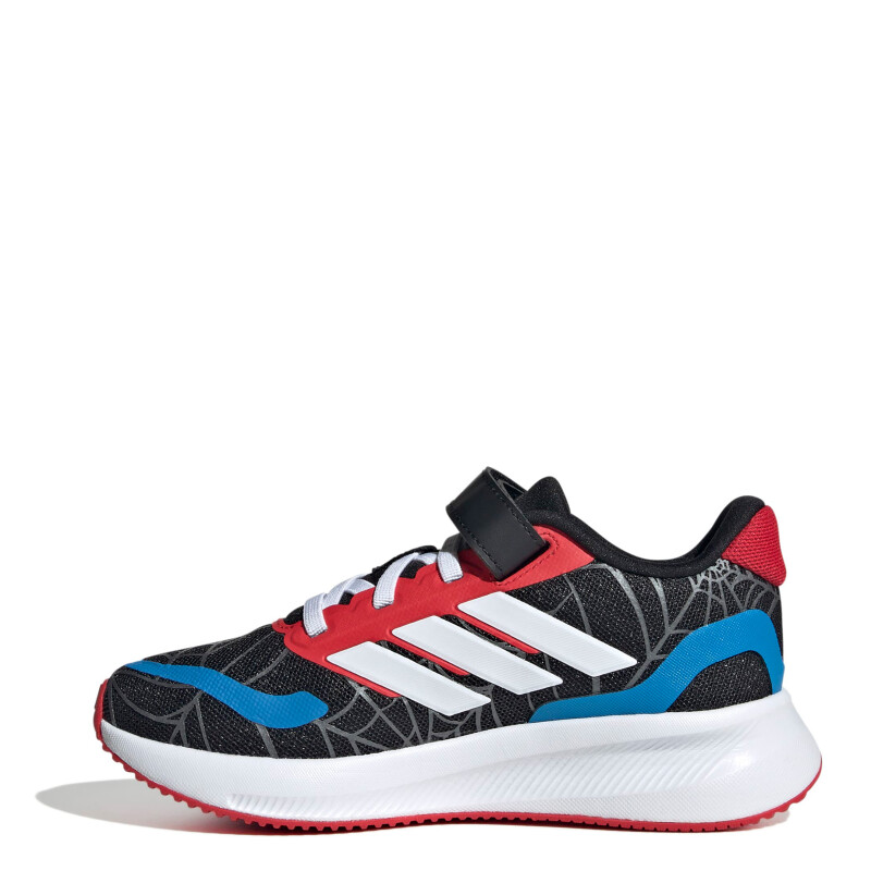 Championes de Niños Adidas Run Falcon Spider Man Negro - Rojo